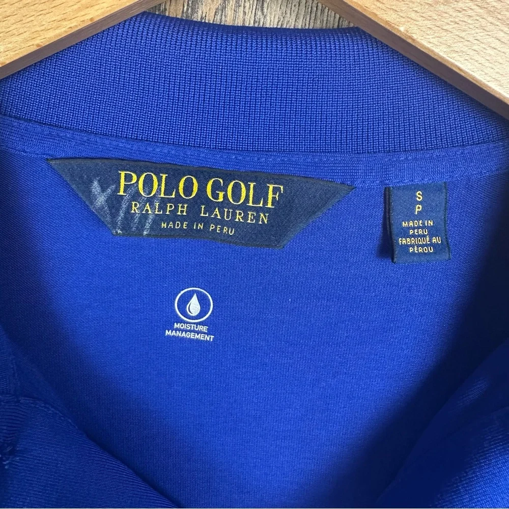 Polo Golf Ralph Lauren PGA West La Quinta CA Polo Size Small Blue